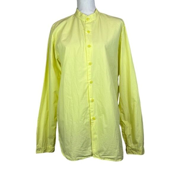LABO.ART Labo Art Maglia Poeta Sushi Top Citronella Lemon Mandarin Collar Small - Picture 1 of 9